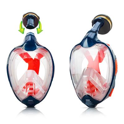 China 2020 Silicone Respirator Snorkeling Mask Full Eyepiece Gas Full Face Respirator Mask Organic Vapors For Ventilator for sale