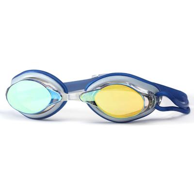 China Fashion advanced anti-fog and UV protection anti-fog myopia plated adult swim goggles swimming goggles packaging for sale