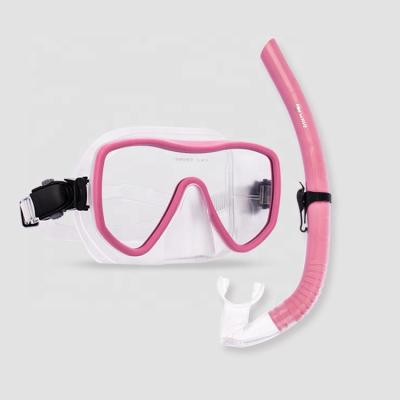 China Hot Sale Silicone Snorkeling Freediving Mask Snorkeling Dry Top Snorkel Set MS-1327S66 for sale