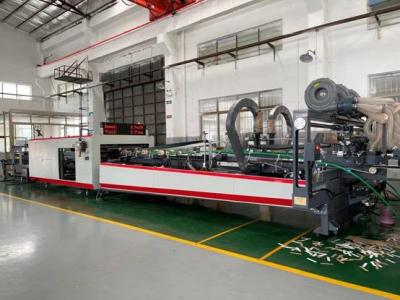 China Automatic Jumbo Flexo Folder Gluer Inline Carton Box Folder Gluer for sale