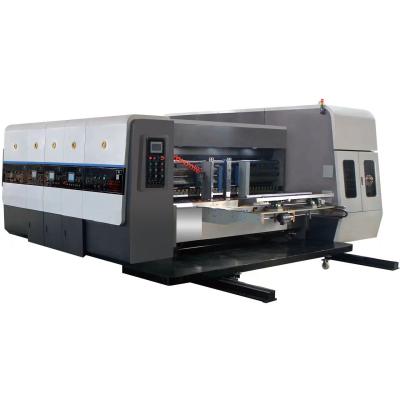 China Computerized Control System Printer Slotter Die Cutter Machine High Resolution Printing for sale