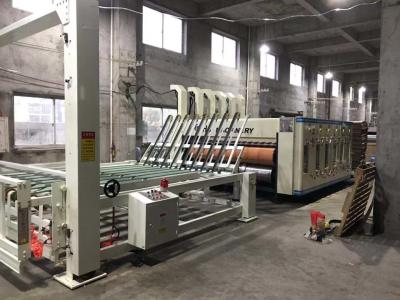 China Paperboard 4 Colour Flexo Printing Machine Printer Slotter Machine for sale