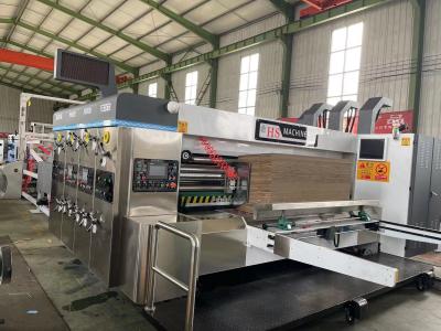 China Flexo Printer Slotter Die Cutter Machine with Stacker for sale