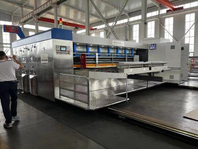 China Converting Box Flexo Printer Slotter Die Cutter Machine for sale