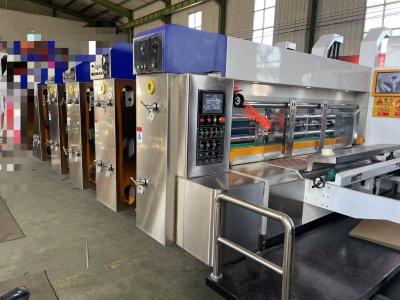 China Precision Corrugated Flexo Printing Machine Powered By Hydraulic for sale