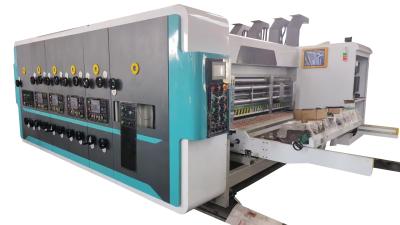 China Semi Automatic Flexo Printing Slotting Die-Cutting Machine for sale