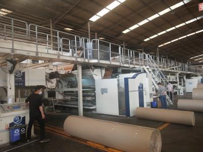 China Used Bhs Corrugated Production Line For Converting for sale