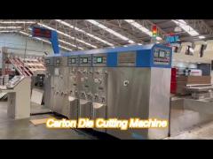 corrugated box making machine with automatic flexo printing