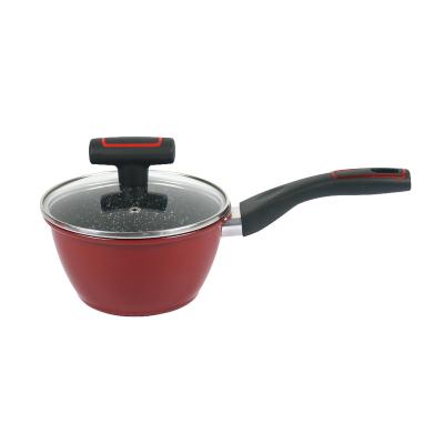 China S SERIES GERMAN SAUCE CASSEROLE MILK POT sustainable pressed carbon steel non-stick cookware CKG7716 for sale