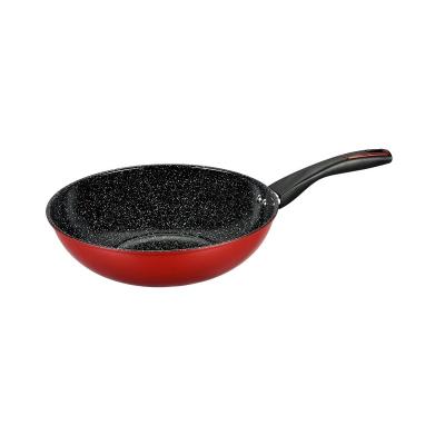 China Sustainable S SERIES GERMAN WOK pressed carbon steel non-stick cookware CKDG7630 for sale