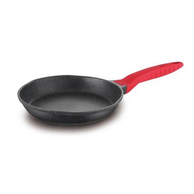 China Viable die-cast frying pan die-casting non-stick CKJD6524 aluminum cookware for sale