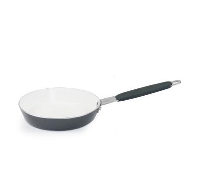 China Sustainable mini fry pan ceramic liner pressed aluminum cookware CKM6516X for sale