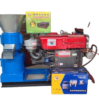 China Factory 9PK-E Diesel Engine Animal Feed Pellet Machine for sale