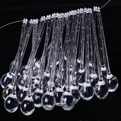 China Durable Acrylic Drop Pendant Accessories For Wedding Stage Decoration Wedding Layout Ceiling Pendant Overhead for sale