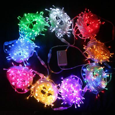 China Wedding Christmas Fairy Lights 10m 220V 110V Holiday String Lights 100 LED Outdoor Wedding Party Decorations Garland Lighting for sale