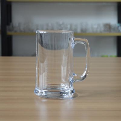 China Beer Glass Safe Mugs 15oz Long Viable Food Safe Dishwasher Supply for sale