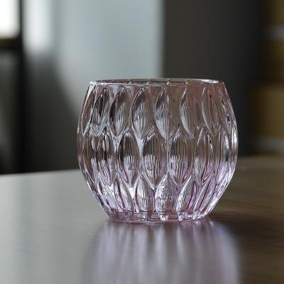 China Durable Household Custom Pink Glass Shade For Light for sale