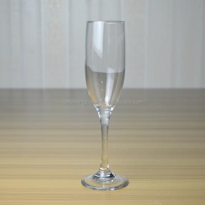 China / Machine Made Cheap 180ml/6oz Champagne Flutters Wine Glasses for sale