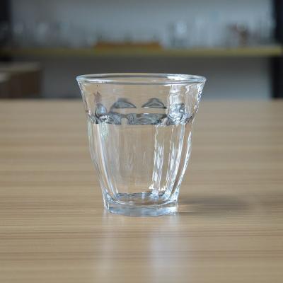 China Durable Delicate Lotus Glass Tumbler For Bengbu Cattelan Promotion for sale