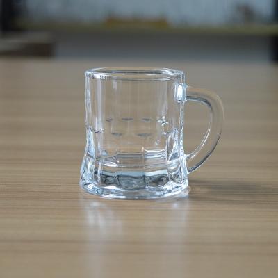 China / High Quality Mini Shot Glass Cup Small Glass Soccer Cup With 50ml Volume for sale