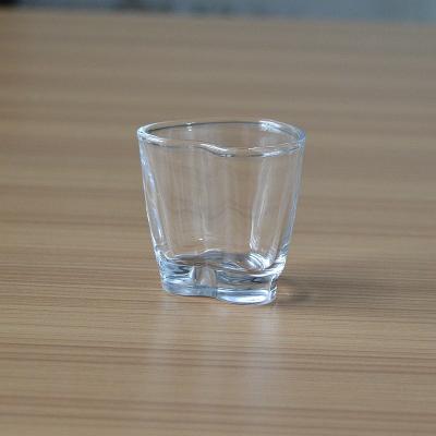 China / Custom Heart Shot Glass w/1.5oz/45ml/ Volume for sale