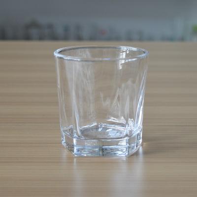 China / The Pentagon/5 Angles Classic 8oz Gift Drinking Glass Cup Volume For Cold/Hot Beverage for sale