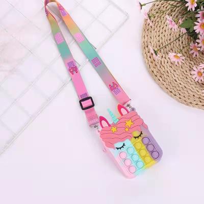 China B104-013 2021 Toddler Little Girl PurseWomen Unique Anti-theft Children Handbags Small Phone Ladies Pinch for sale