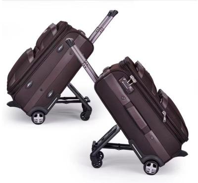 China Oxford B916-9 Nylon Luggage Bag Good Prices 3 Pieces Set Travel Trolley Luggage With 4 Wheels for sale