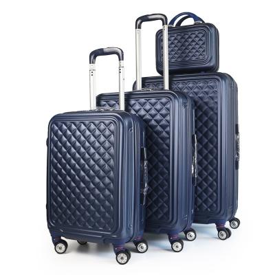 China B1030-7 Custom Made ABS Smart Carry On Travel Bags Cabin Luggage Moving Suitcase Set Trolley Bags for sale