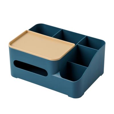 China Eco - Friendly Minimalist Plastic Tissue Box Lid Paper Home Napkins Tissue Box for sale