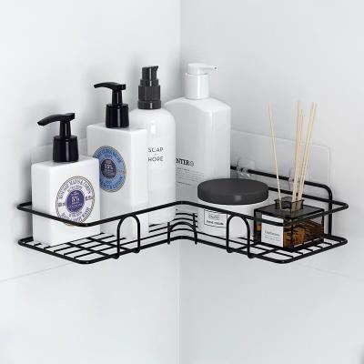 China Designer Hanging Metal Shower Caddy Bathroom Storage Metal Organizers Wire Shelf Viable Wholesale Holder for sale