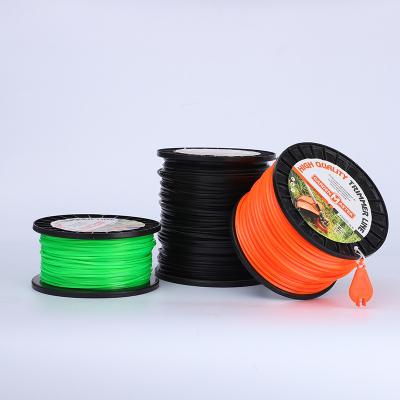 China 2-Stroke 2.4mm 2.7mm 3.0mm 3.3mm Round 3.5mm Square Nylon Grass Trimmer Line For Grass Cutting for sale