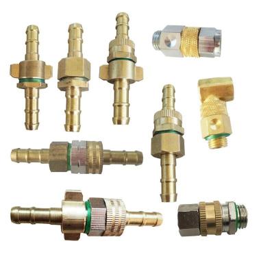 China Power Sprayer Agriculture Sprayer Wire PVC Hose Connector Brass Pagoda Joint Copper/Stainless Steel 6.5mm 7.2mm 8mm 8.5mm 10mm 12mm for sale