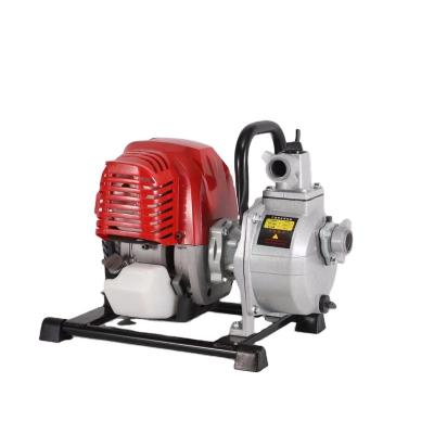 China 1inch 2 Stroke TU26 139F GX35 Gasoline 6.5hp 7.5hp Agriculturei Irrigation and Irrigation Water Pump for sale