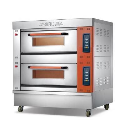 China Bread Bakery Machine Customized Commercial Restaurant Use 2 Deck 6 Layer Bakery Oven For Baking Bread for sale