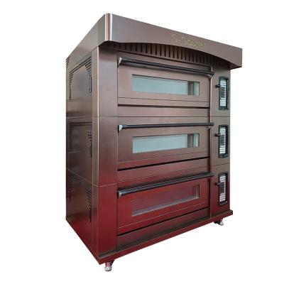 China China Manufacturer OEM Electric Power China Manufacturer High Quality Custom 6 Tray Saving Electric 3 Tray Pizza Oven On Sale for sale