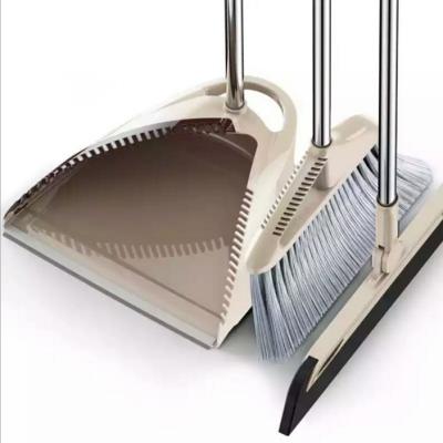 China Home Used New Cool PP Folding Broom And Dustpan Set for sale