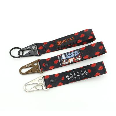 China For Promotional Gifts Souvenir Brand Car Personalized Japan Decorative Promotional Custom Anime Safety Accessories Souvenir Cute Cartoon Keychains Carabiners for sale