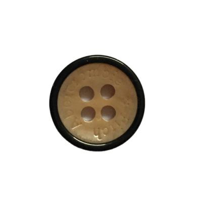 China Dry Cleaning Wholesale 4 Holes Custom Resin Luxury Buttons For Coat Garment Clothes for sale