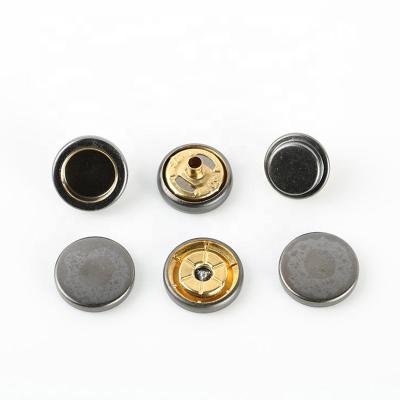 China Wholesale Classic Brass Plating Push Button Snap Fastener Dry Cleaning Manufacturer Metal Custom Logo for sale