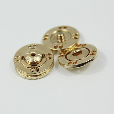 China Hot Selling Dry Cleaning Quality And Quantity Assured Plating Push Button Snap Button Metal for sale