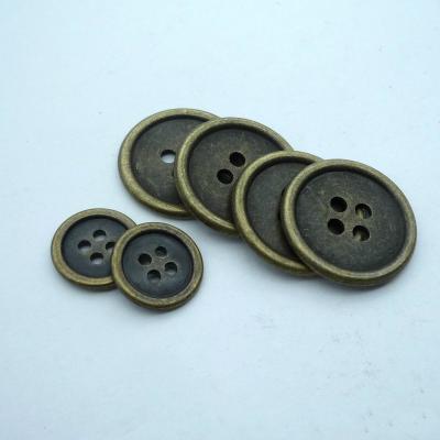 China Sustainable Professional Manufacturing User Friendly Design Custom Metal Button Forks For Coats for sale