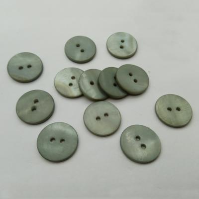 China Viable Qualities Product 2holes Dyeing River Natural Shell Round Button Shell Button for sale