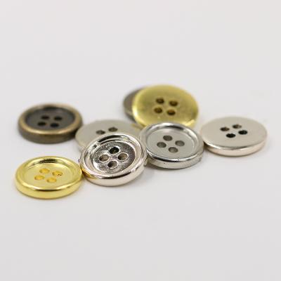 China Latest ABS Dry Cleaning Desirable Plastic Button 4 Hole Apparel Classic Shirt Buttons for sale