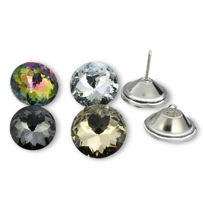 China High Quality Creative Acrylic Dry Cleaning Buttons New Clothing Decorated Crystal Coat Buttons for sale