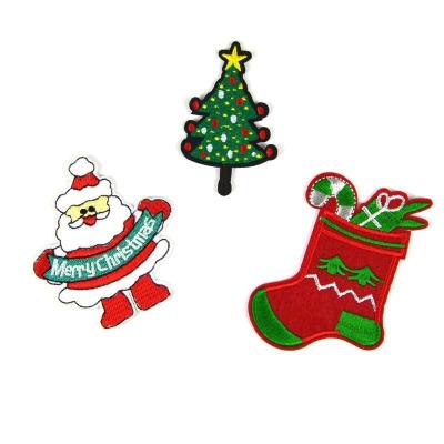 China 3D Factory Direct Fashion Christmas Iron On Sour Patch Kids Custom Embroidery Patches for sale