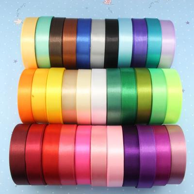 China Sustainable Wedding Gift Wrapping Fabric 2cm Decorative China Printed Silk Fabric Custom Ribbons For Gift Wrap for sale