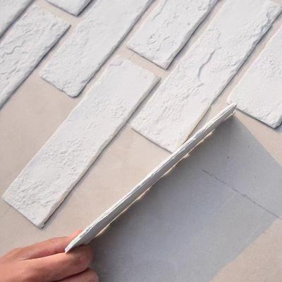 Cina Travertino Look Flessibile MCM Pietra morbida Rivestimento di parete per la decorazione delle pareti esterne Piastrelle ceramiche flessibili durevoli in vendita