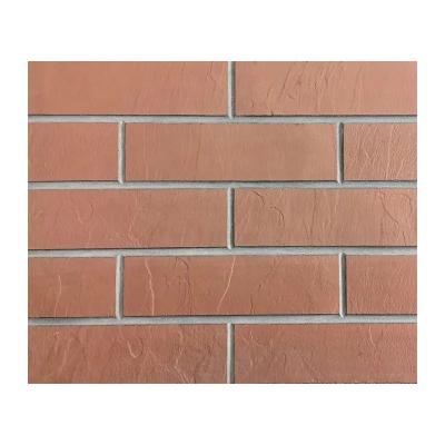 China Instalação Rápida Brick Veneer MCM Antique Red Facing Brick Hotel Decorative Parede Exterior Flexível Combinado Cerâmica Tile à venda