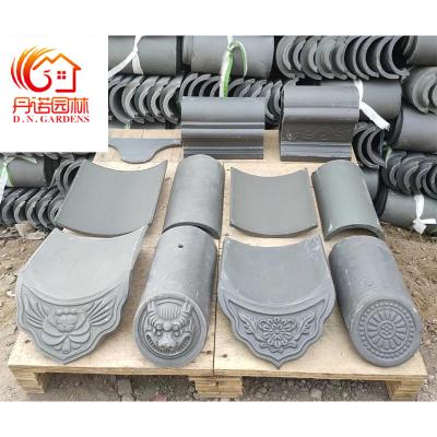 China Custom Grey Clay Roofing Solutions Chinese Tile Crafted to Perfection for Your Home for sale